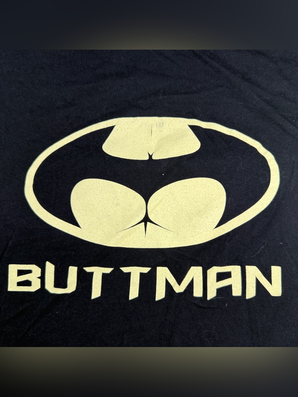 Buttman Graphic Short Sleeve Tee in Black